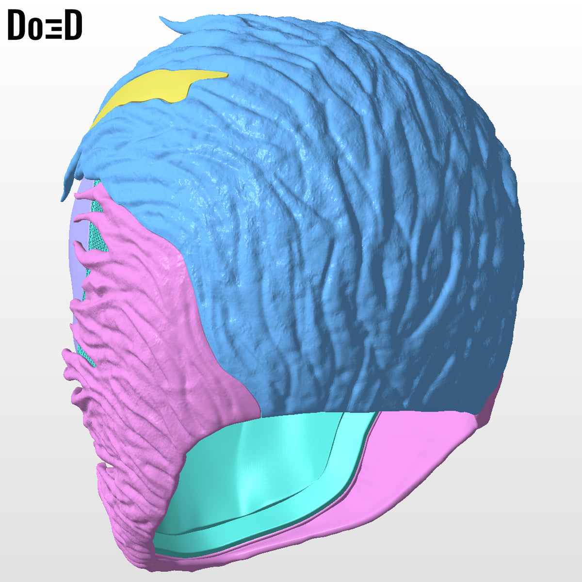 Venomized Deadpool Helmet Venom STL 3D Printable Model STL #VDP3