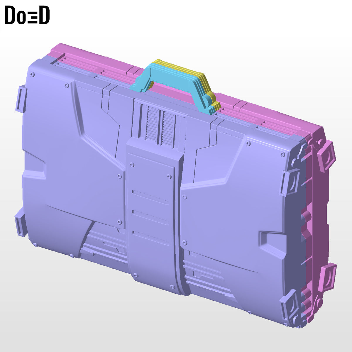 Briefcase Bag for Iron Man Mark V SuitCase Armor MK 5 | 3D Printable Model #5327