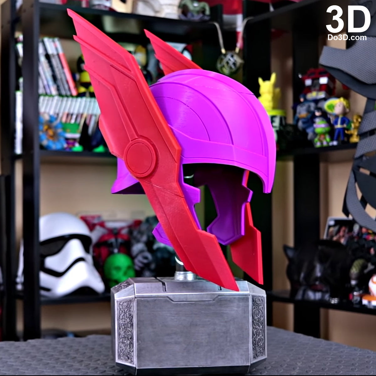 Thor Ragnarok Helmet | 3D Model Project #2354