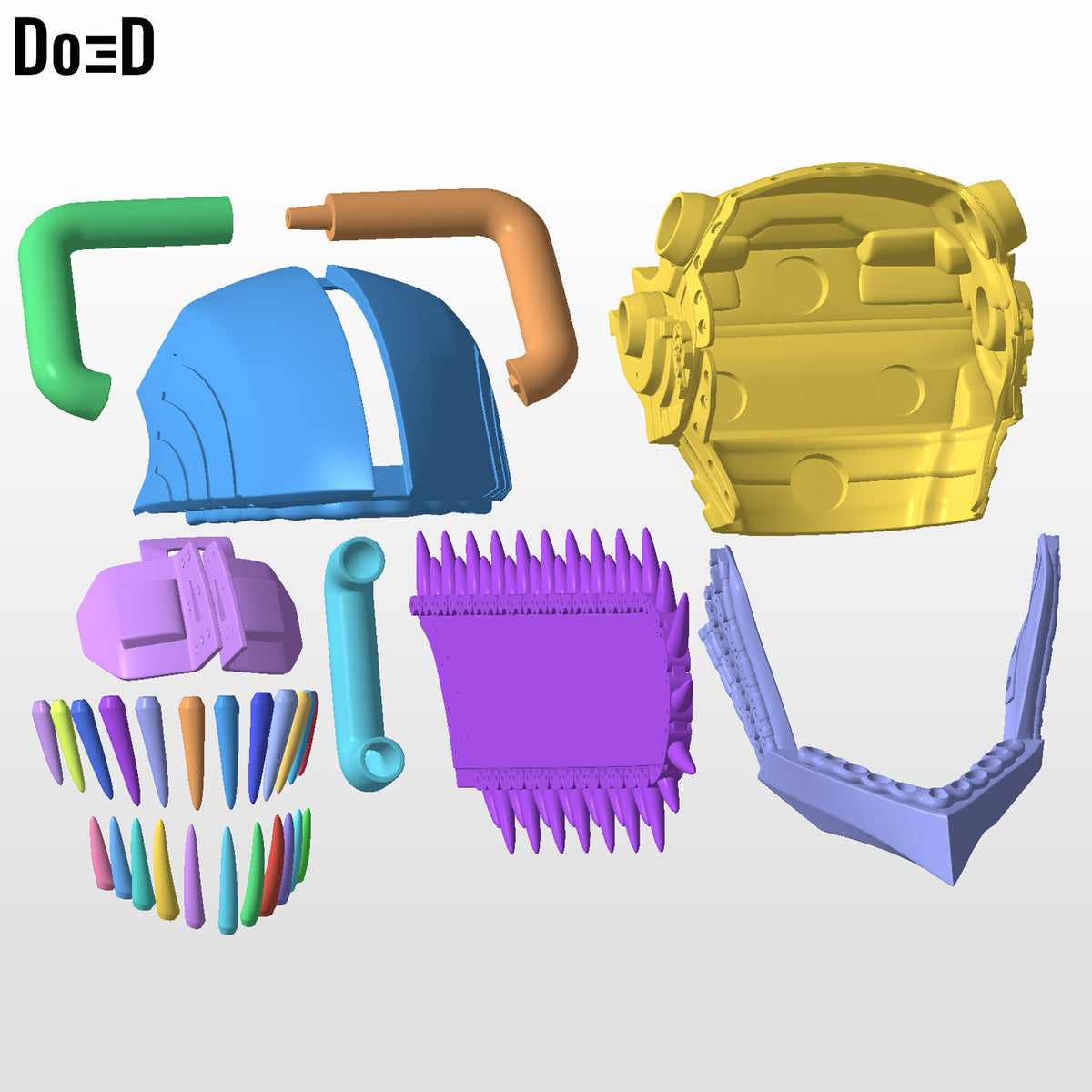 Chainsaw Man Helmet Denji Cosplay | 3D Printable Model STL Print File #CMD362