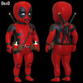 BabyPool Deadpool Figure Version 1:1 Statue 3DPrintable Model Print File #BP24