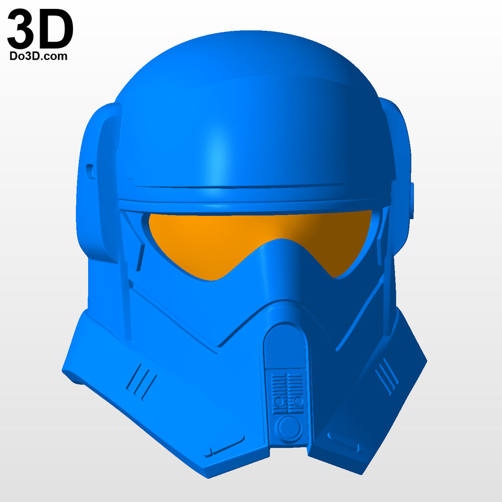 Mountain Trooper Star Wars Helmet | 3D Model Project #5966
