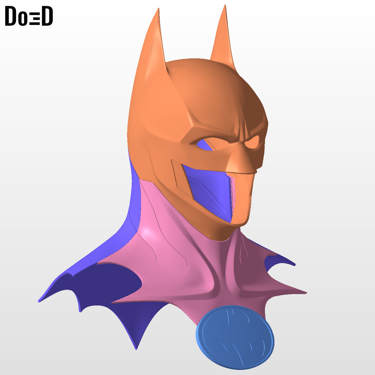 Batman 2023 Cowl Michael Keaton Helmet The Flash 3D Printable Model File STL #B1