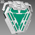 Iron Man Mark L MK 50 Uni-beam Arc Reactor | 3D Model Project #4446