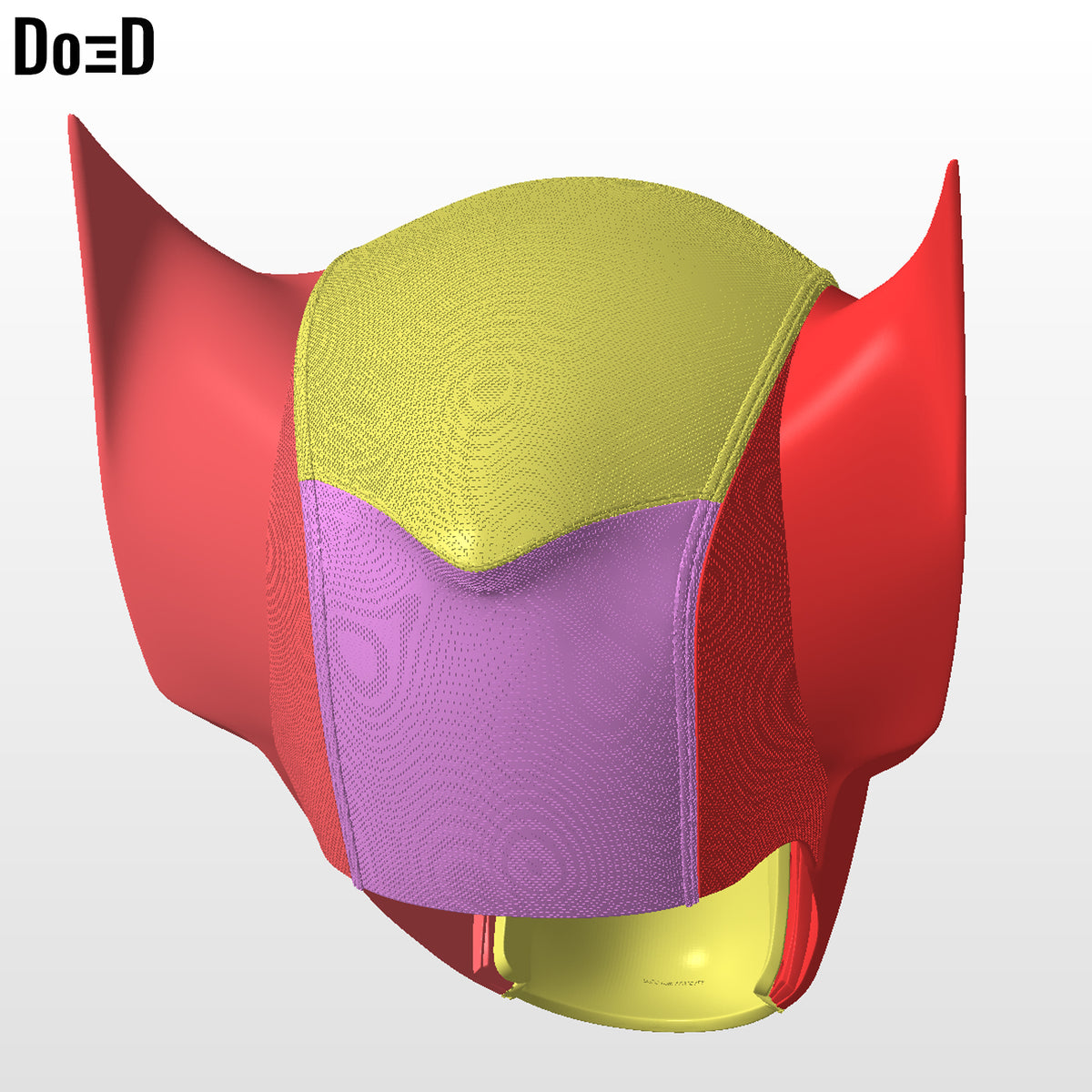 Poolverine helmet (Wolverine Deadpool Mashup) | 3D printable model file #WD192