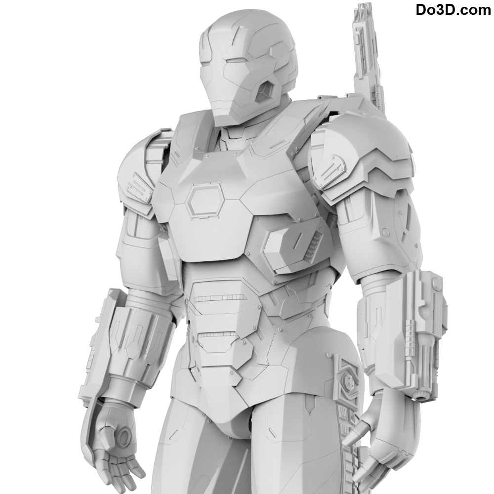 War Machine Mark III MK 003 Iron Man Armor | 3D Model Project #42