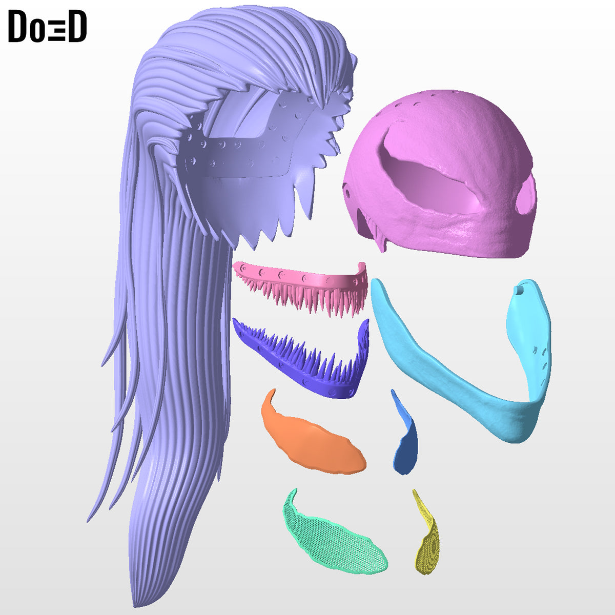 Agony Symbiote Female Venom | 3D Printable Model #VA15