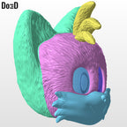 Tails Sonic 3 Helmet 3D Model STL File #T55