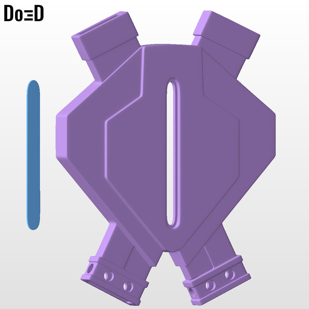 Deadpool 3 Scabbard Back Harness Sheath | 3D Printable Model #DAW34