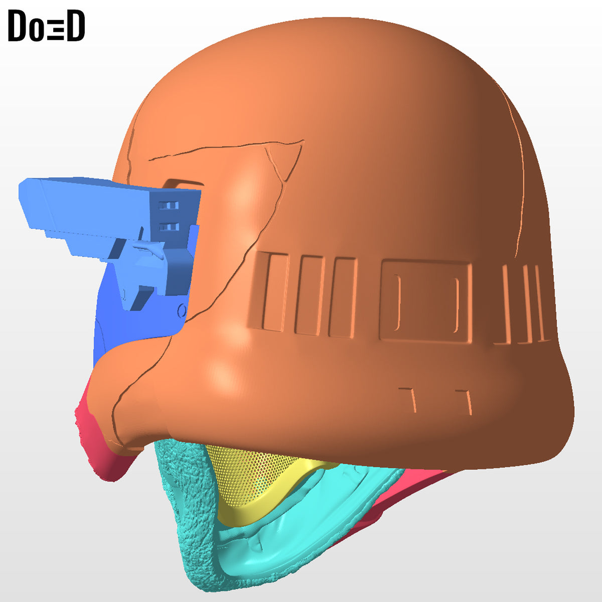 Zombie Death Trooper Ahsoka | 3D Printable Model STl #ZT41