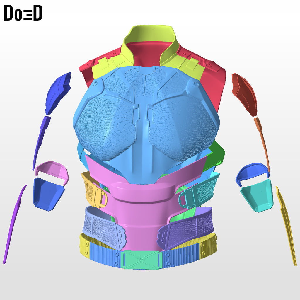 Wolverine X-Men Days of the Future Past Armor| 3D Printable Model #WX5