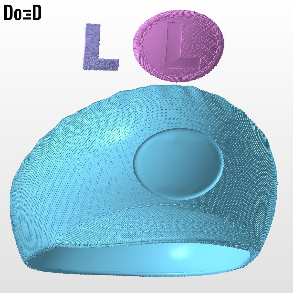 Bundle: Mario + Luigi Hats Super Mario Movie Cosplay Cap | 3D Print Model #SMB26