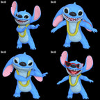 Stitch Life-Size 1:1 Scale Standing Statue Swappable Hula, Surfing Poses ST#SS16