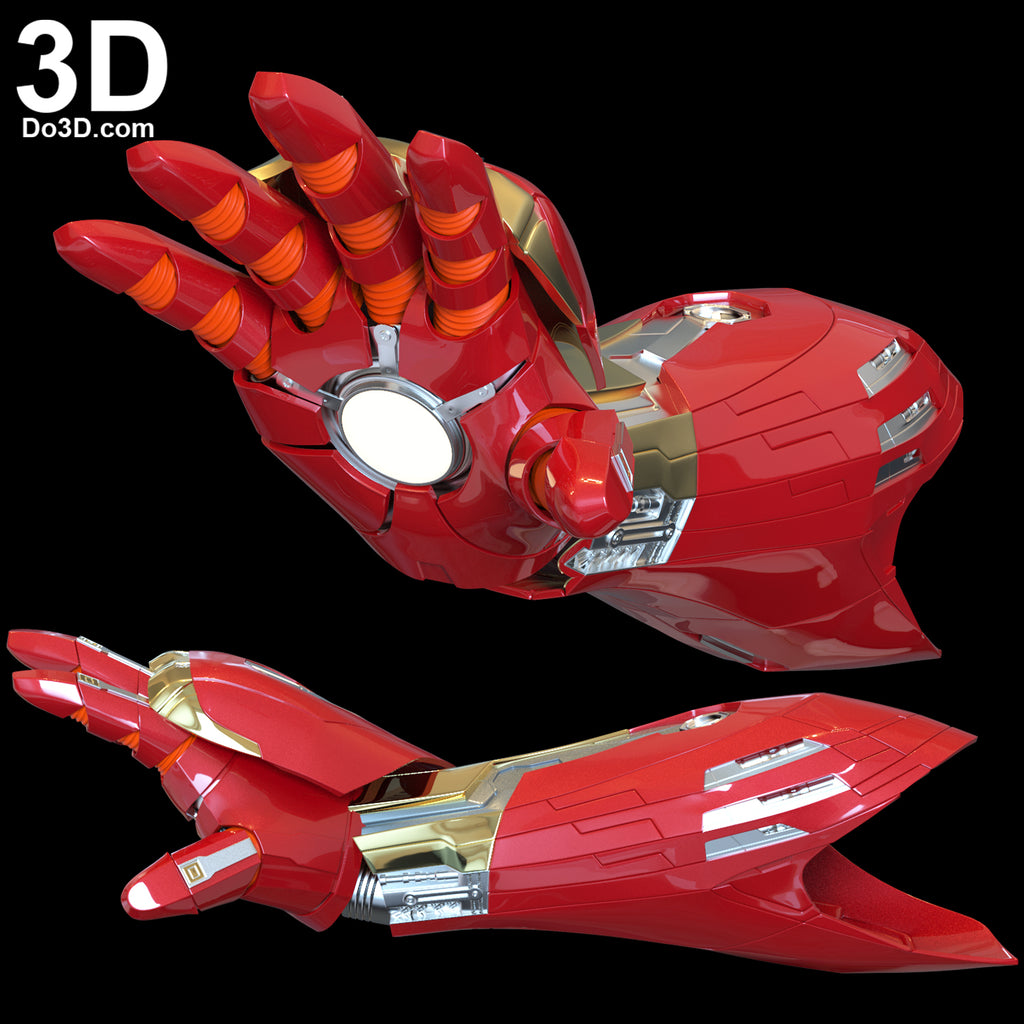 Iron Man Mark XLVI MK 46 Gauntlet  | 3D Printable Model #M433