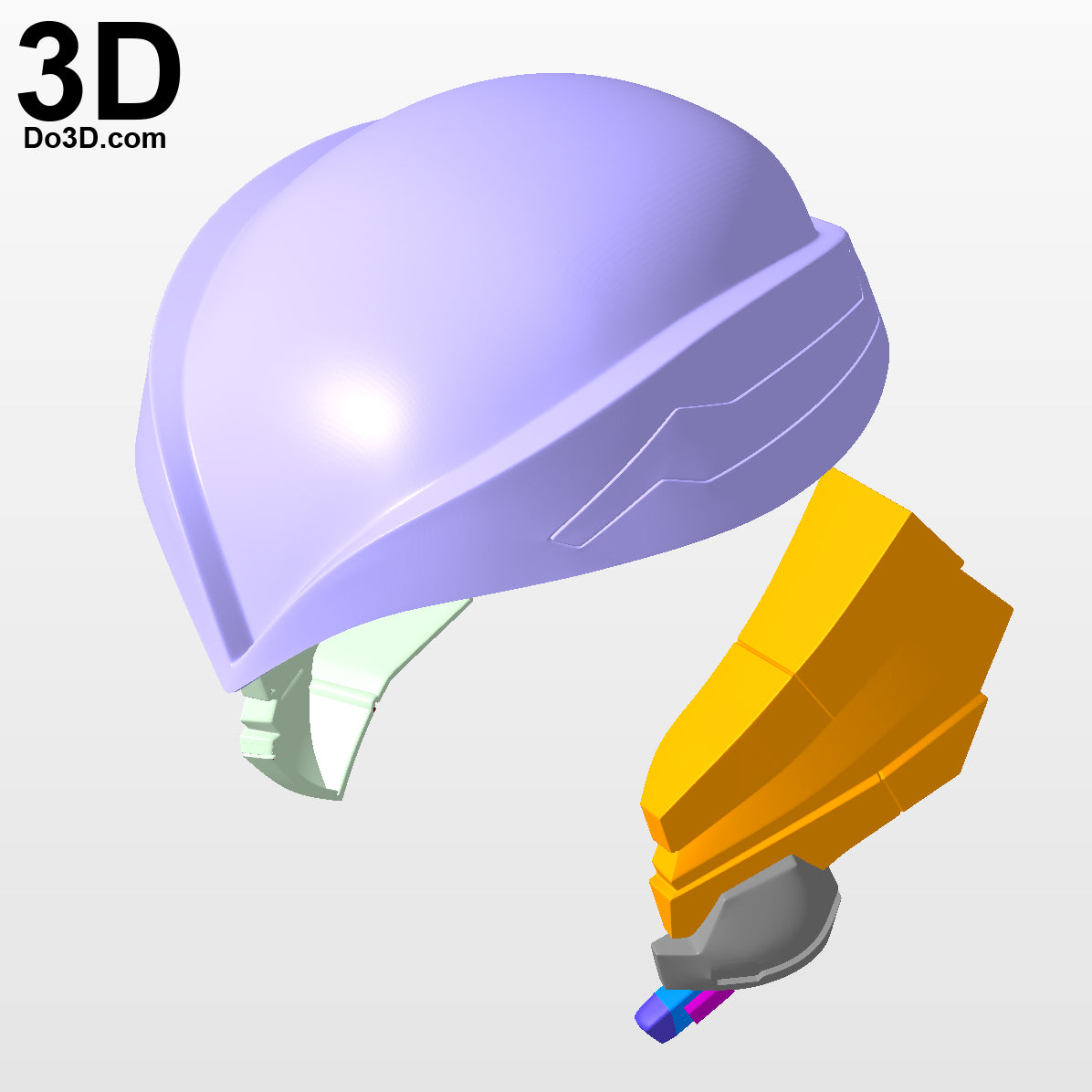 Hoshino Yumemi Helmet Head Piece | 3D Printable Model #2975