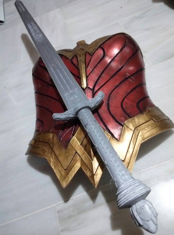Wonder Woman Full Body Armor BVS DOJ | 3D Model Project #254