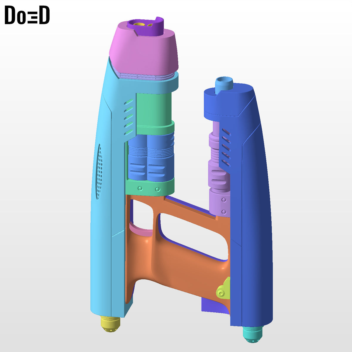 Star-Lord Blaster Star Lord Gun Weapon | 3D Printable Model Print File STL #1132