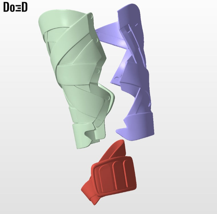 Black Adam Full Body Armor | 3D Print File #BA12