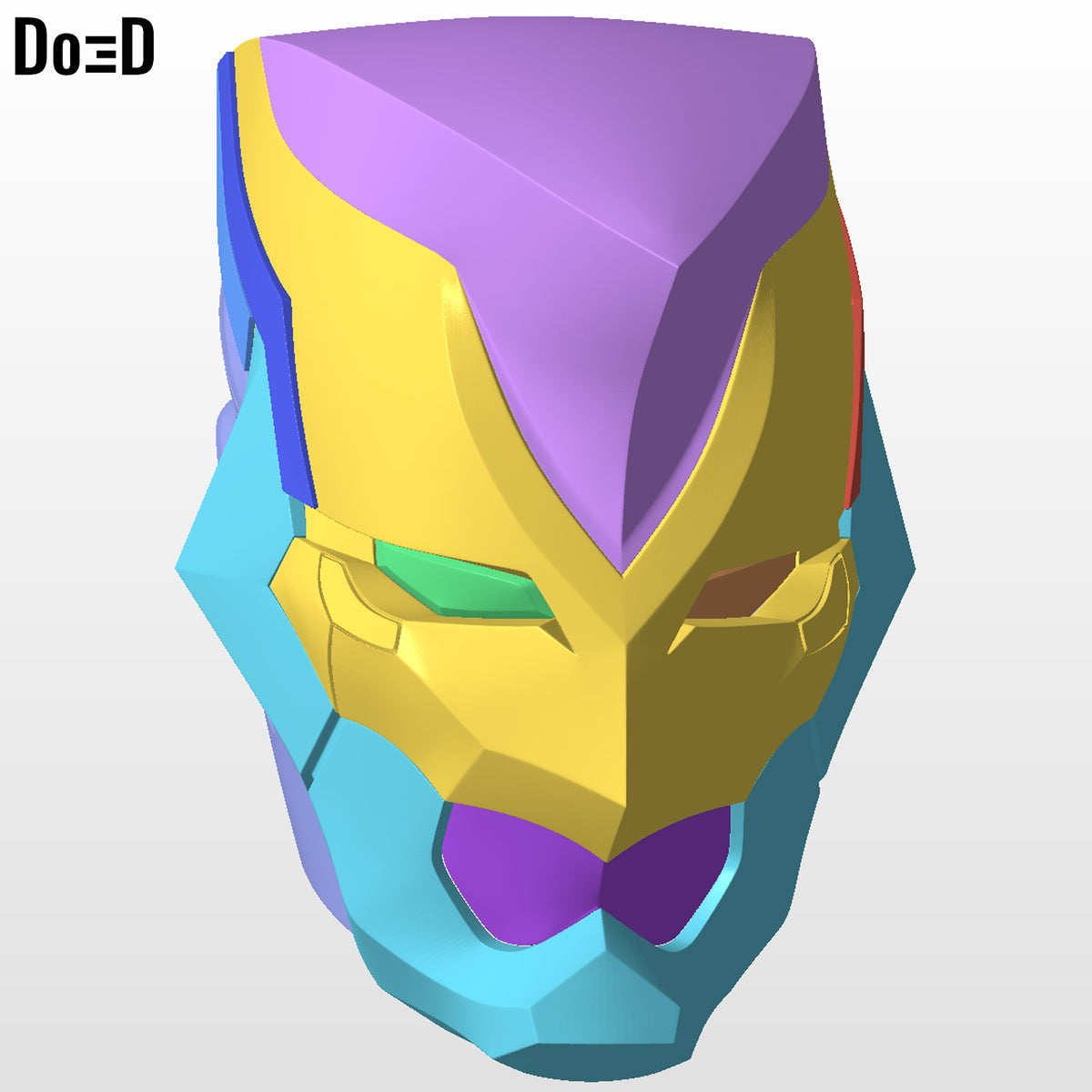 Kotetsu Wild Tiger Helmet | 3D Printable Model #K225