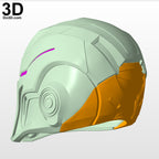 Sci-fi Robot Helmet Do3D 002 | Scifi Sci Fi Concept 3D Printable Model #4733