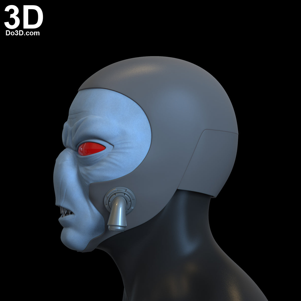 Cad Bane Hat and Mask Star Wars Helmet | 3D Printable Model STL FILE #CB39