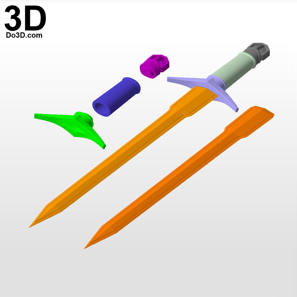 Kid Loki Sword / Katana 3D Printable Model STL File #KD72