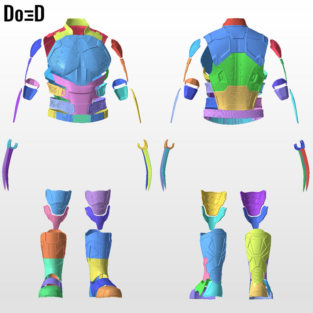 Wolverine X-Men Days of the Future Past Armor| 3D Printable Model #WX5