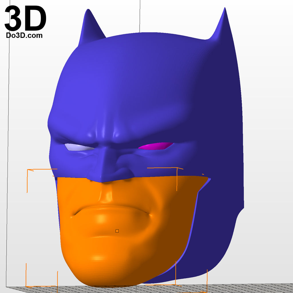 Batman Dark Knight Returns Cowl Helmet Toy Version | 3D Model Project #2730