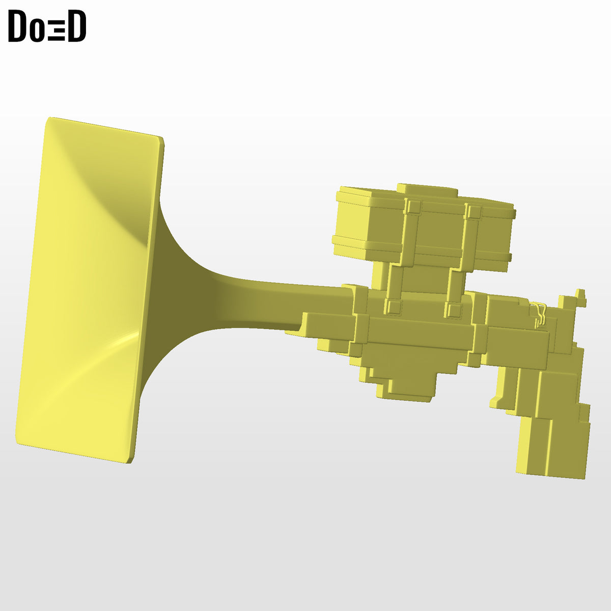 Henry’s Tater Tot Gun Weapon Minecraft Movie 3D Model STL #HG29