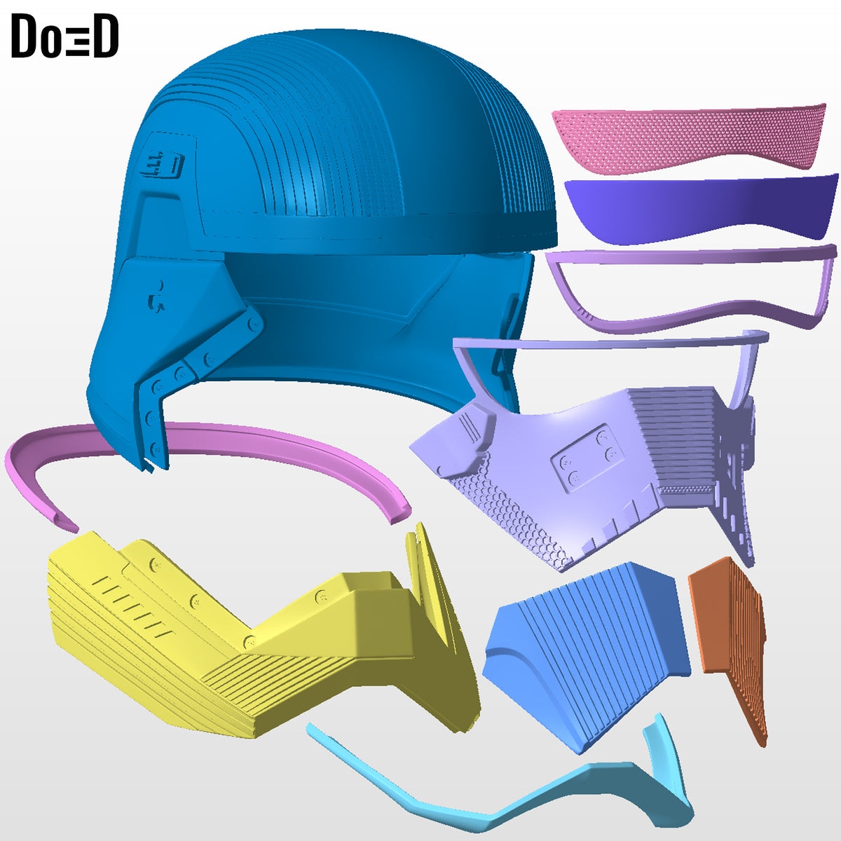 Sith Trooper Full Armor Suit Star Wars | 3D Model Project #6038