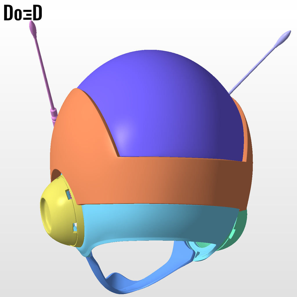 SaiyaMan Gohan Helmet Dragon Ball | 3D Model Project #2593