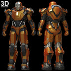 Iron Man Mark XXXVI MK 36 Armor Peacemaker | 3D Printable Model #6388