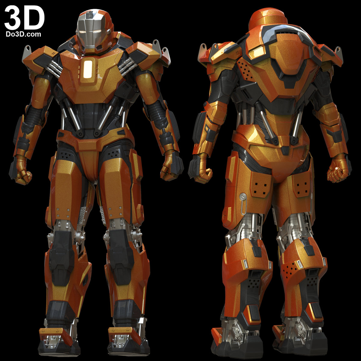 Iron Man Mark XXXVI MK 36 Armor Peacemaker | 3D Printable Model #6388