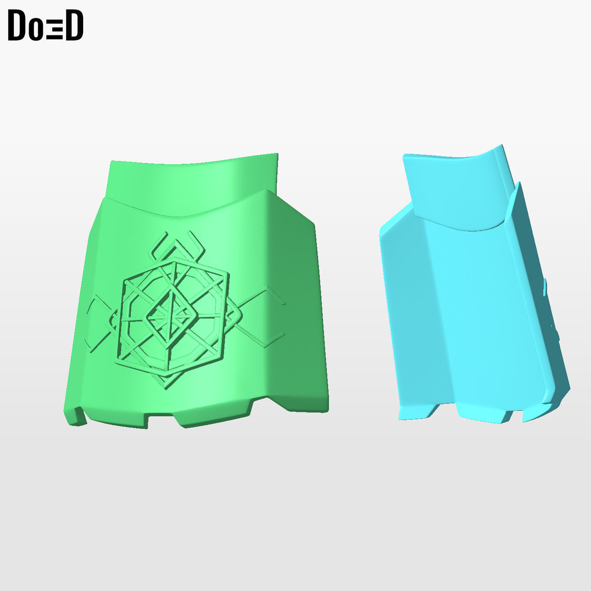 Doctor Doom Gauntlet (Forearm + Hand plate) SDCC 2026 Doomsday 3D Model #DG2837