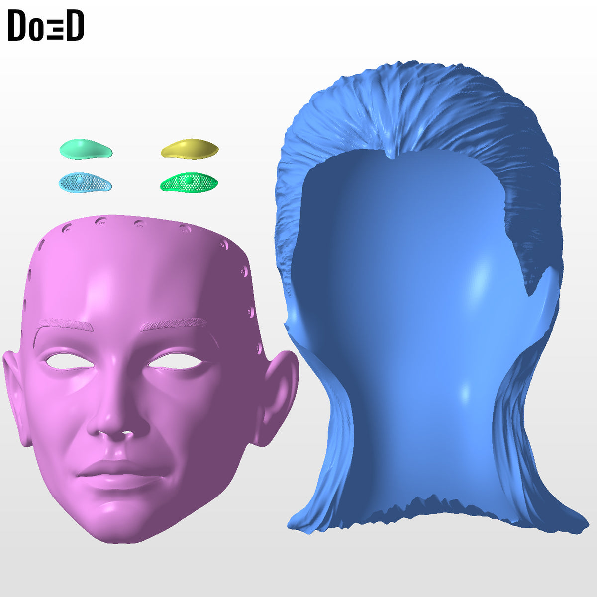 Shalla-Bal Helmet Silver Surfer Fantastic Four 2025 3D Printable Model #SS575