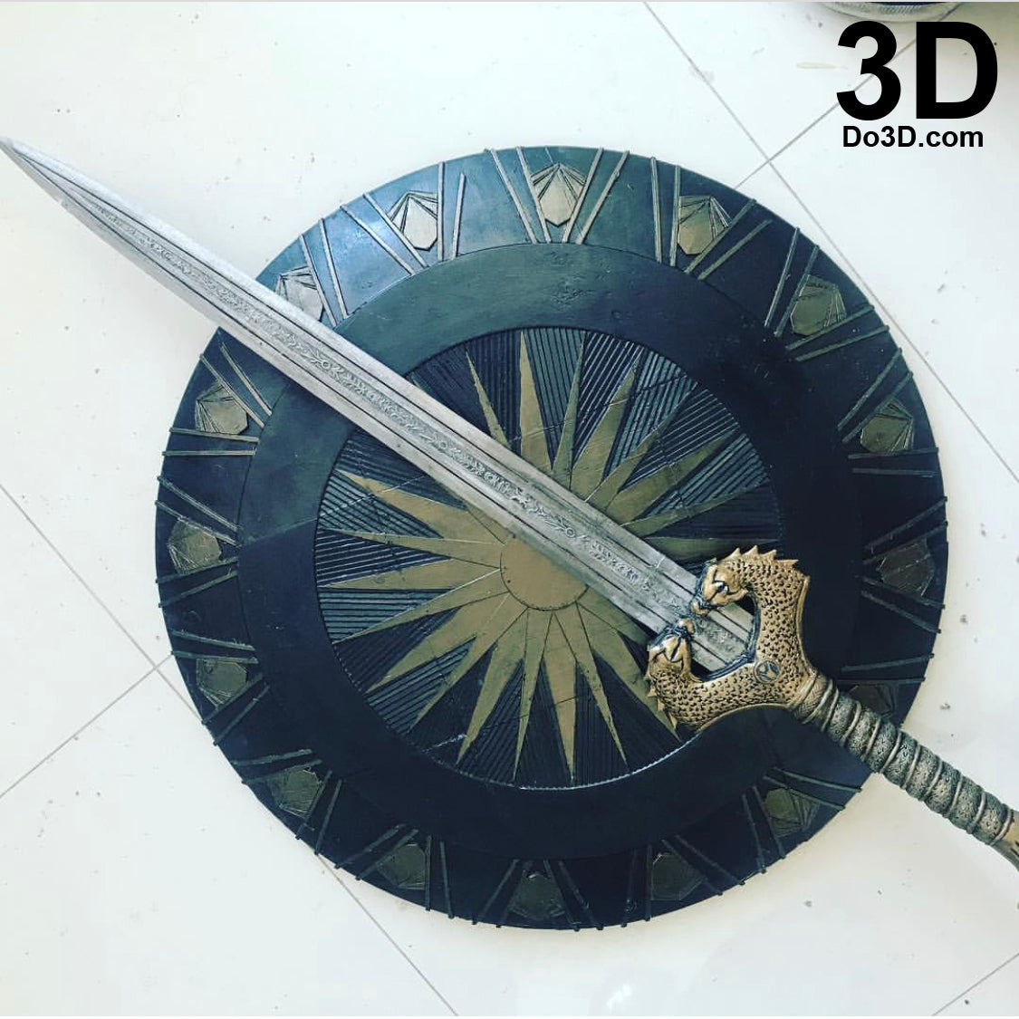 Wonder Woman God Killer Shield | 3D Model Project #2314