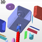 Thor Mjolnir Hammer | 3D Printable Model STL Print File #MT13