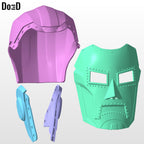 Bundle: Doctor Doom Helmets 3 in 1 Variant HT  | 3D Printable Model #DDTH22