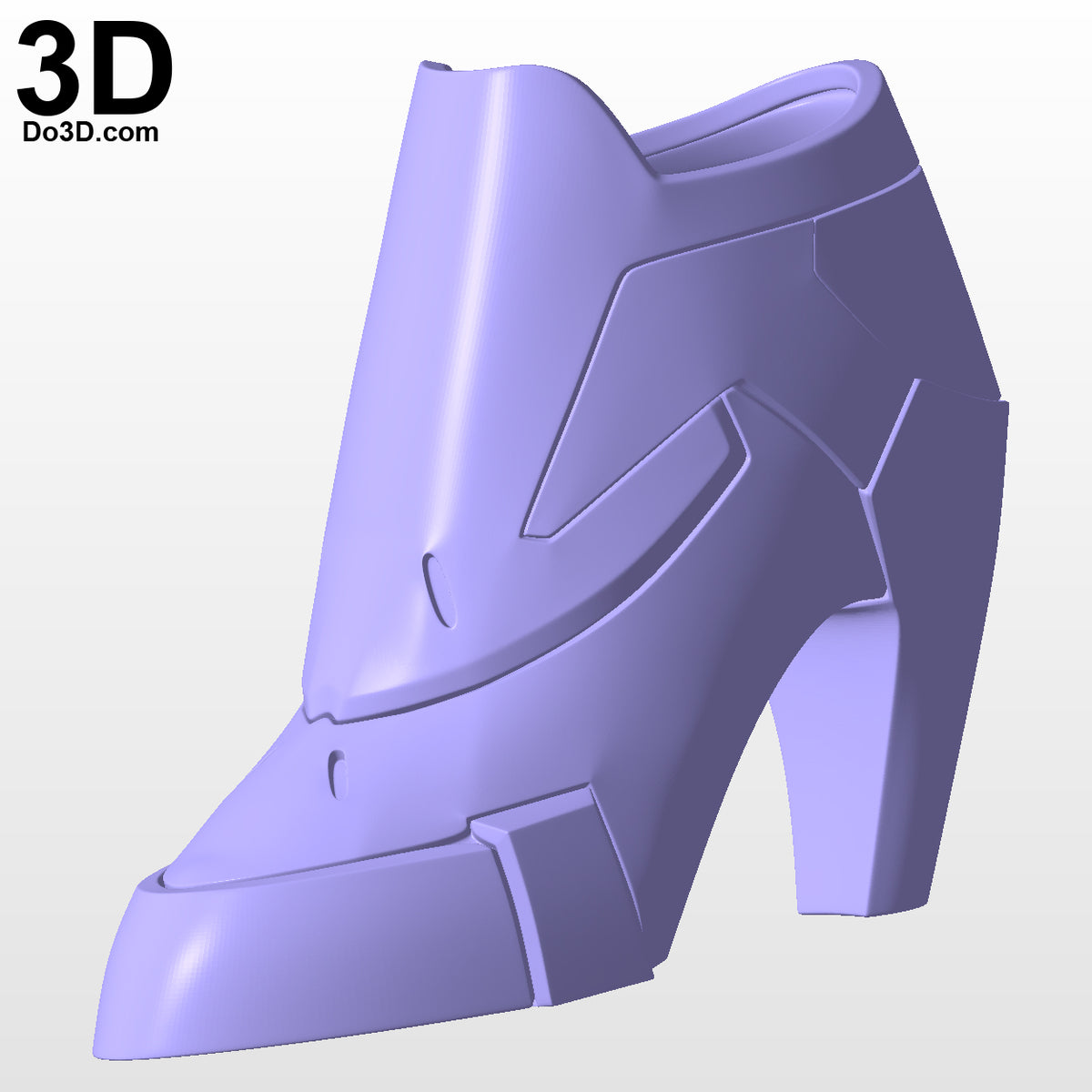 Symmetra Overwatch Cosplay Helmet and Armor 3D Printable Model Print File #5058