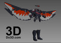 Falcon Wings, EXO-7 Jetpack, Armor | 3D Printable Model Project #441
