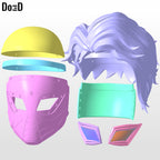 Pavitr Prabhakar Indian Spider-Man Across the Spider-Verse Helmet 3D Model #P19