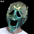 Green Goblin Wazzup Smiling Helmet (Swappable) 3D Printable Model STL File #GGS5