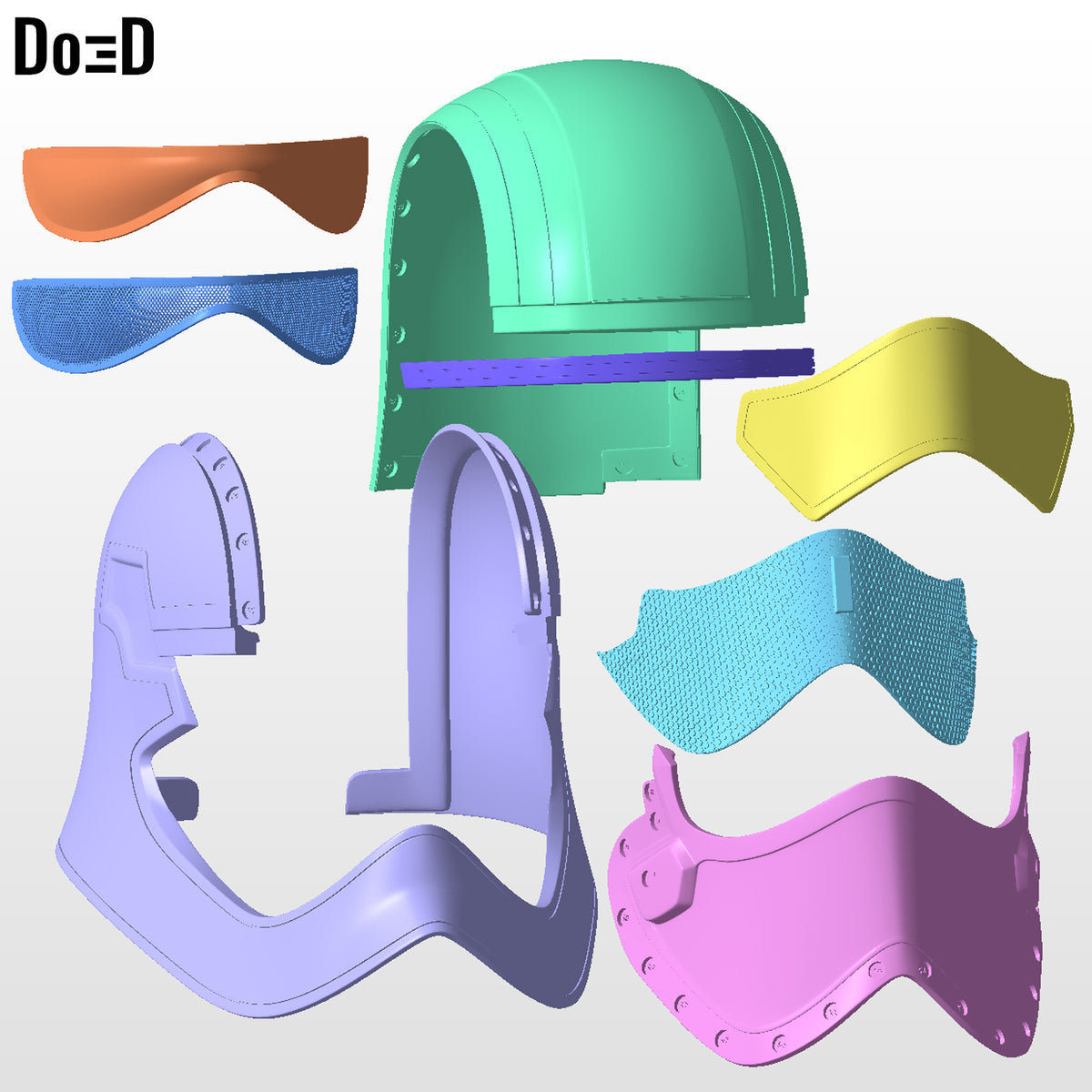 Captain Phasma Chrometrooper Helmet Star Wars | 3D Printable Model STL File #604