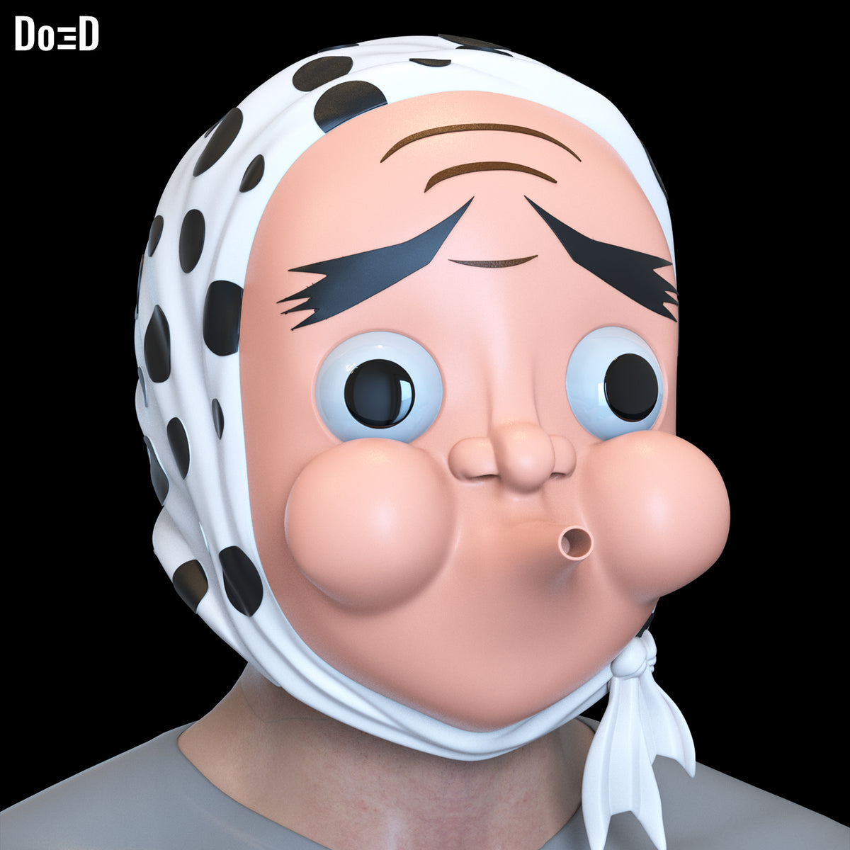 Hotaru Haganezuka Swordsmith Helmet Mask Demon Slayer | 3D Model #HHS362
