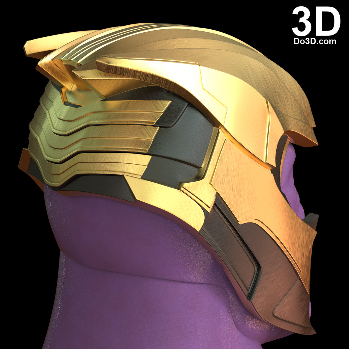 Thanos Helmet and Face Shell Avengers Endgame | 3D Model Project #5832