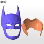 Batman Injustice 2 Helmet Cowl | 3D Printable Model Print File #2699
