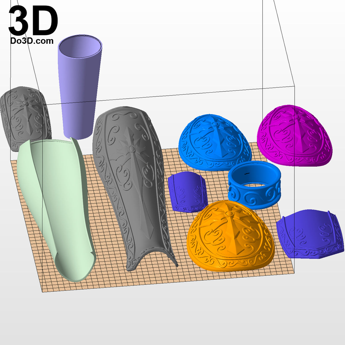 The Magdalena Body Armor | 3D Printable Model Project #2679