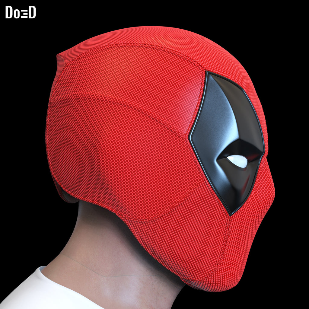 Batpool 2 Helmet (Batman Deadpool) 3D Printable Model Print File STL #B902