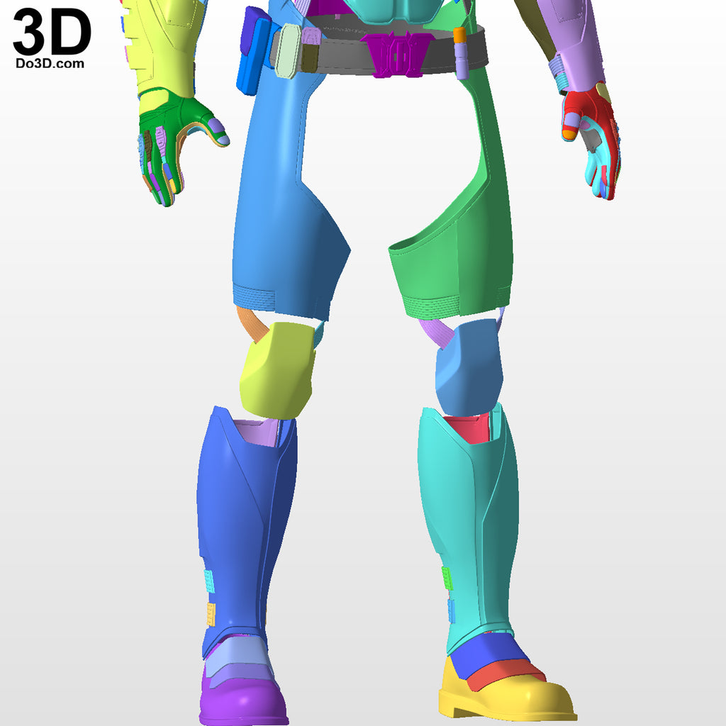 Batman 2022 Concept Ben Affleck Full Armor Set 3D Printable Model STL File #B251