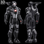 Iron Man Mark II Armor War Machine  MK 2 | 3D Model Project #792